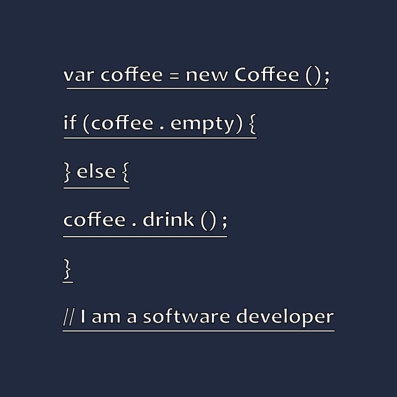 Kaffee Entwickler Informatiker Code Geschenk