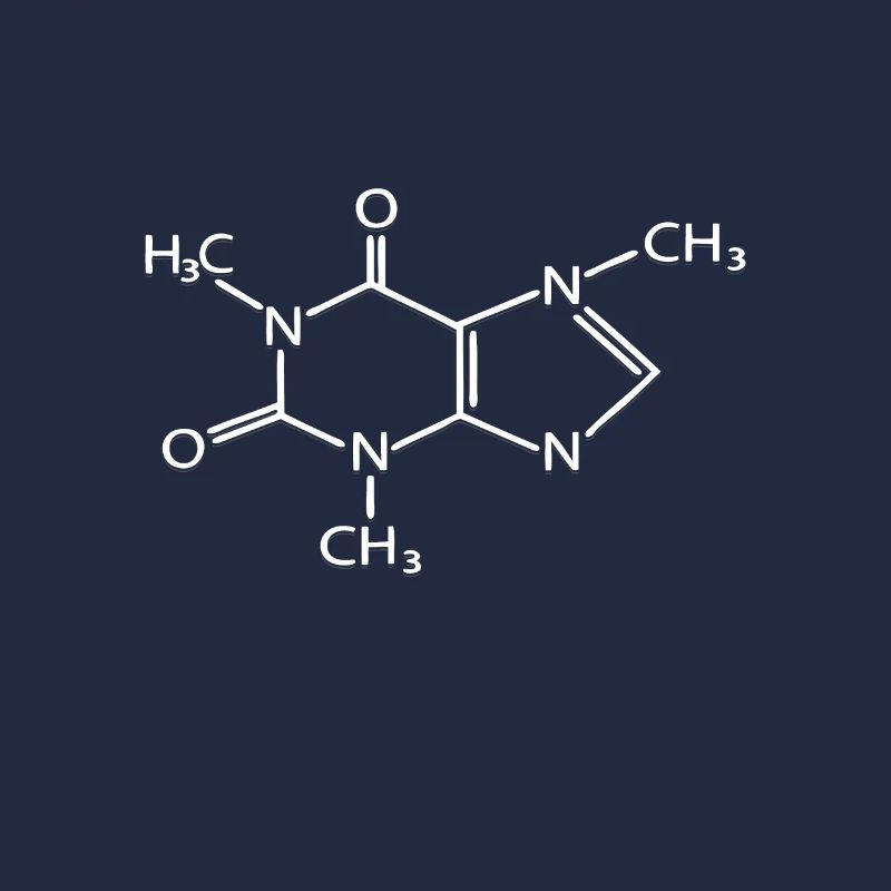 Café - Formule structurale - Composition chimique