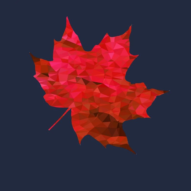 Ahorn Rot Polygon