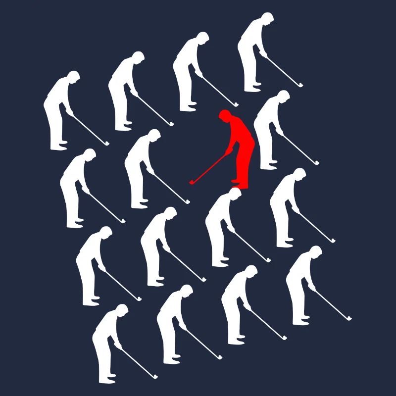 Golf Geschenk Golfschwung Golfplatz sei anders