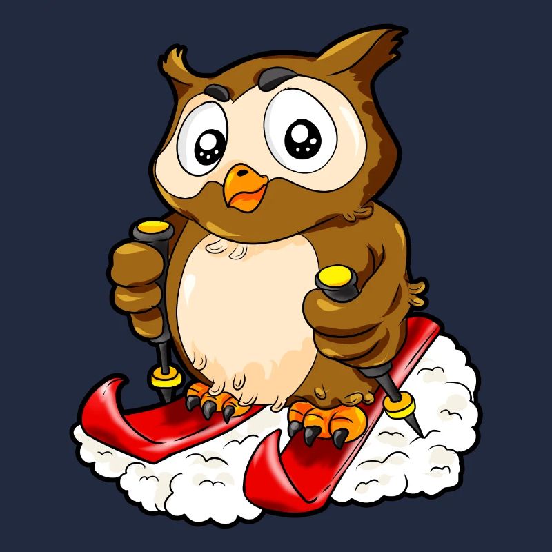 Ski hibou ski skier