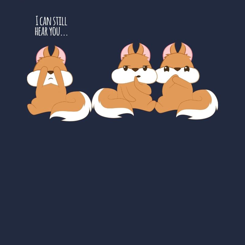 Squirrel Eichkätzchen - Speak no evil