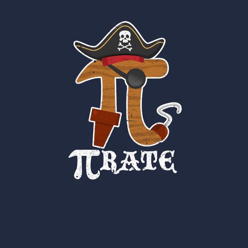 Pi Pirate Math Math Nerd Geek Gift