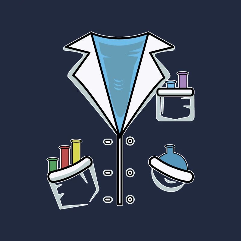 Lab coat smock chemist lab technician gift