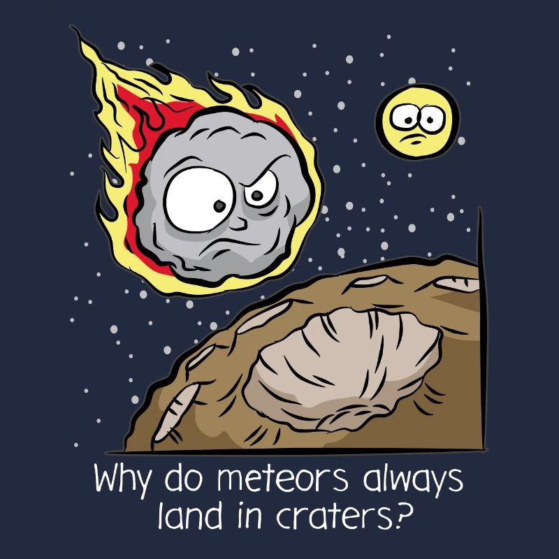 Meteor Meteorit Komet Einschlag Krater Geschenk