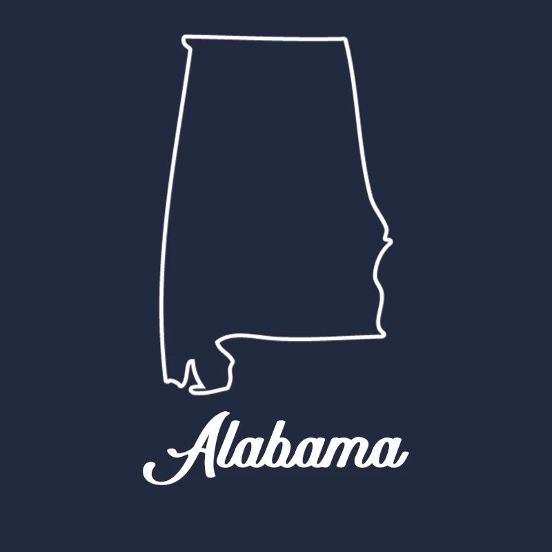 Alabama map