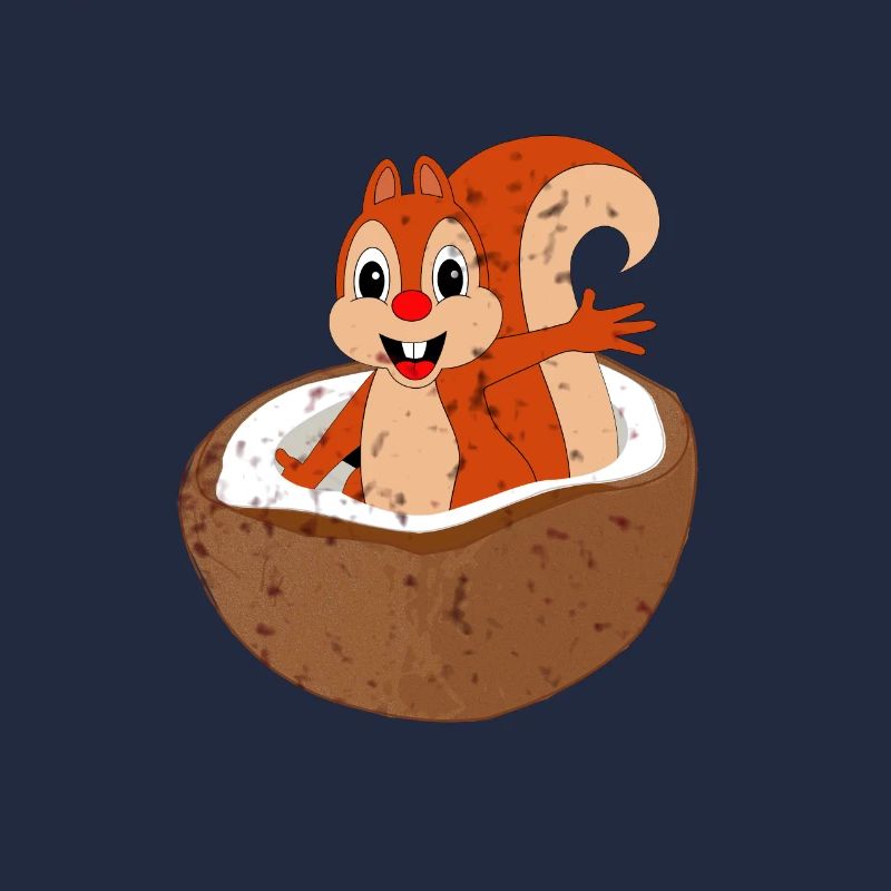 Squirrel and Nut Hazelnut Tree Nut Acorn