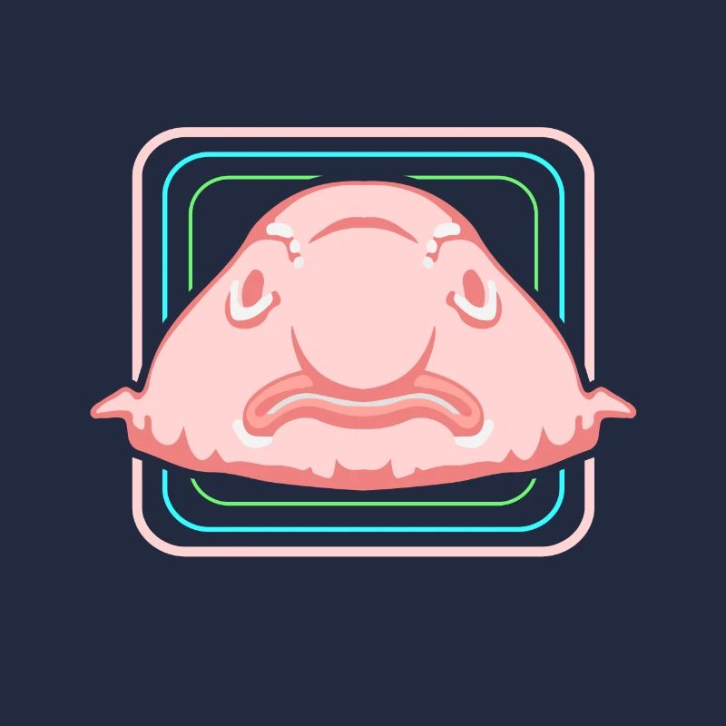 Blobfish Deep Sea Grumpy Introverted Gift