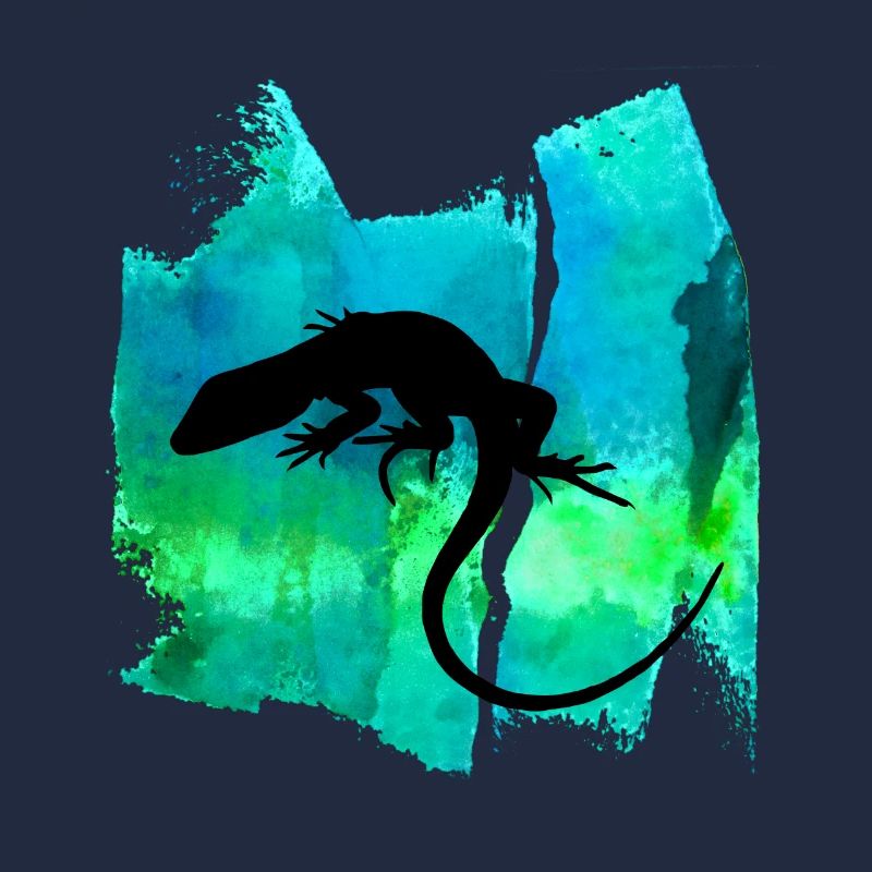 Lizard Eidechse T Shirt