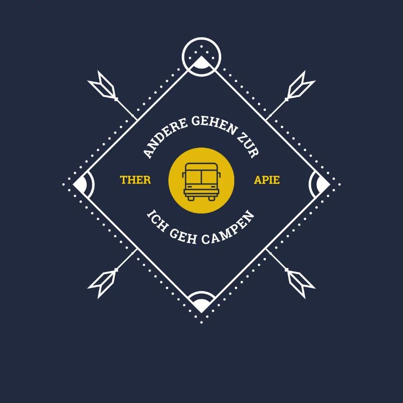 Camping Camper Campingplatz Geschenk Camperin