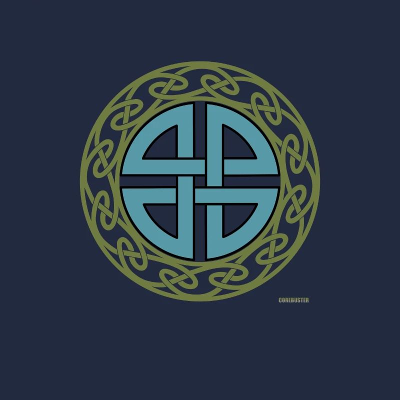Celtic shield knot Thor protective symbol