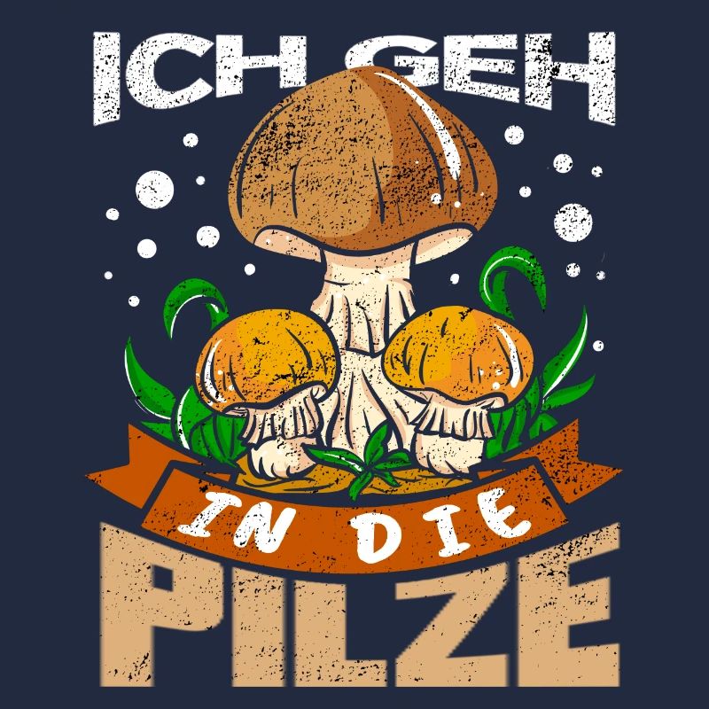 Champignon Dans Les Champignons Cueillette Champignons Éponge