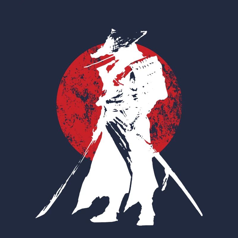 Samurai Warrior Sword Retro Japanisch