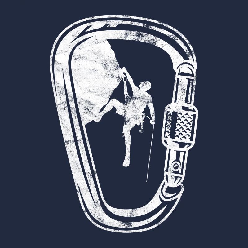 Bergsteiger Karabiner