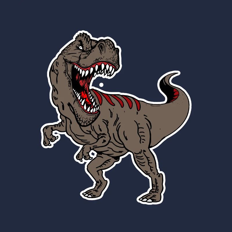 T-REX - Thyrannosaurus Rex Braun