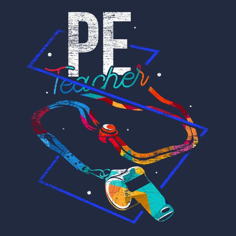 Polygone de professeur d'éducation physique