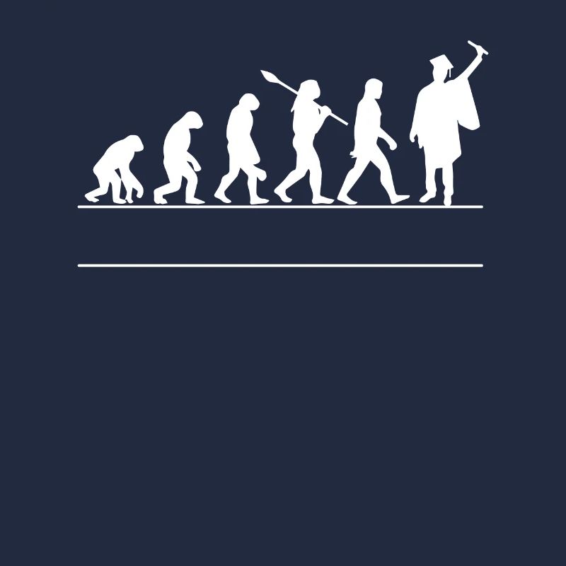 Graduation Evolution funny gift idea