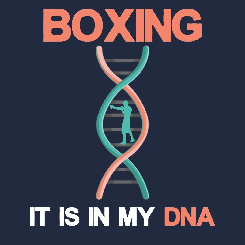 Boxen Boxer Boxkampf Faustkampf Kampf Geschenk DNA