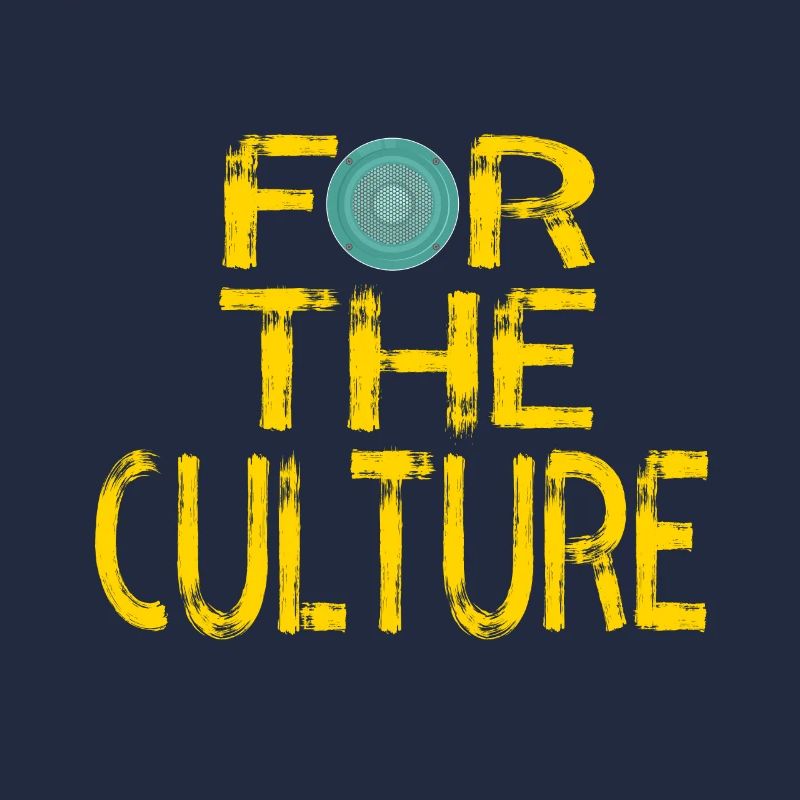 "Pour la culture" conception de tee. Conception
