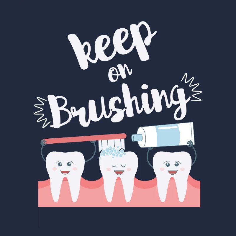 Cadeau Cool Keep On Brushing Dentists