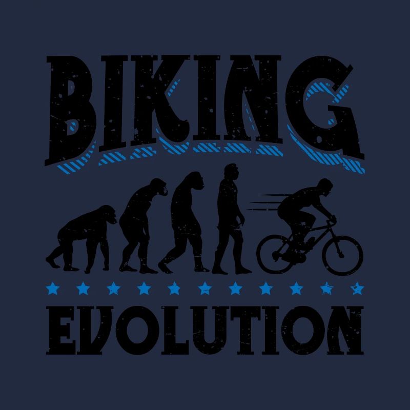 Evolution Biking Cycliste Cyclisme Cyclisme Vélo
