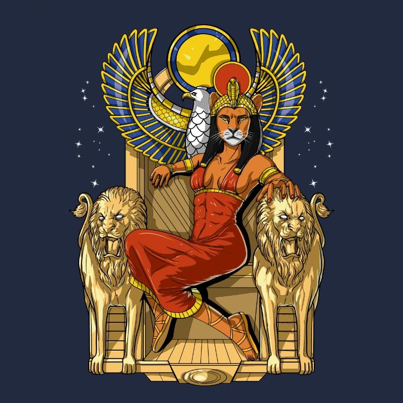 Sekhmet Déesse égyptienne Lionne