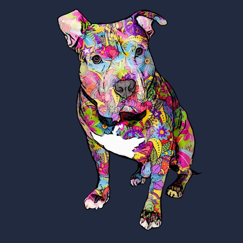 Pitbull Hippie
