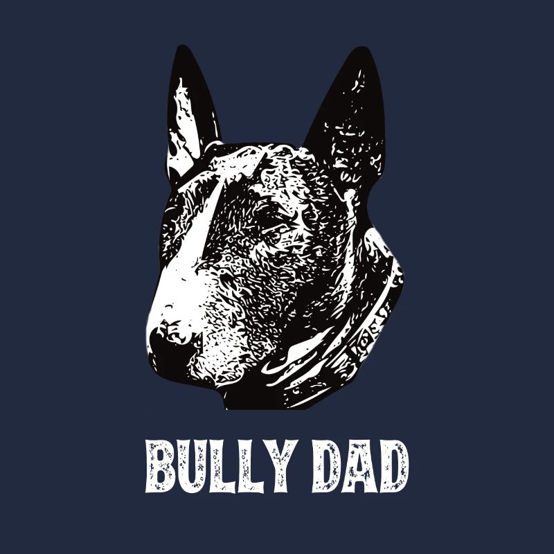 Bully Dad Brindle Bull Terrier