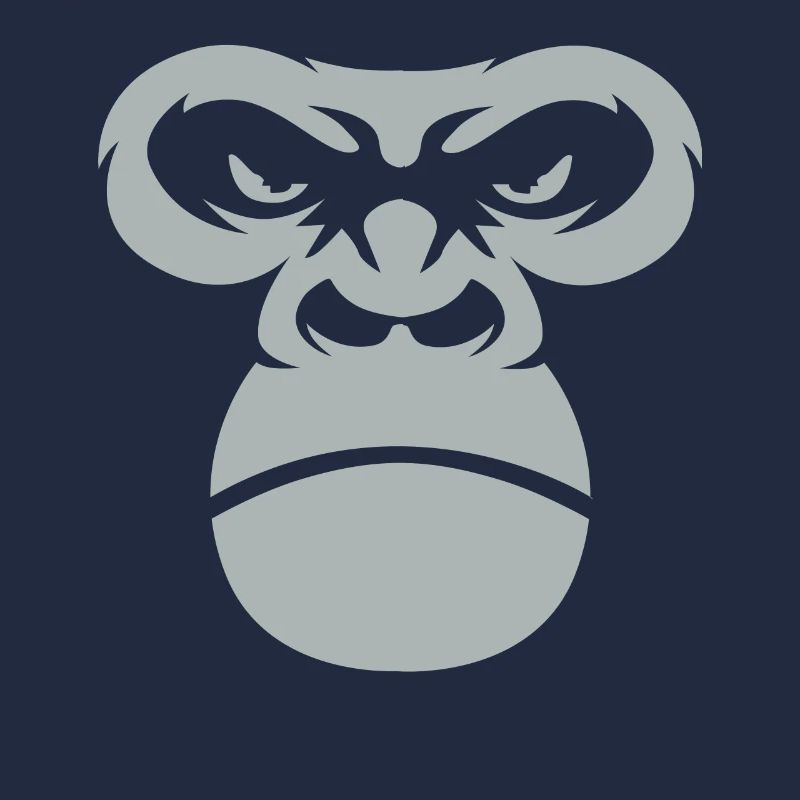 Gorilla Face Silverback Monkey Gift