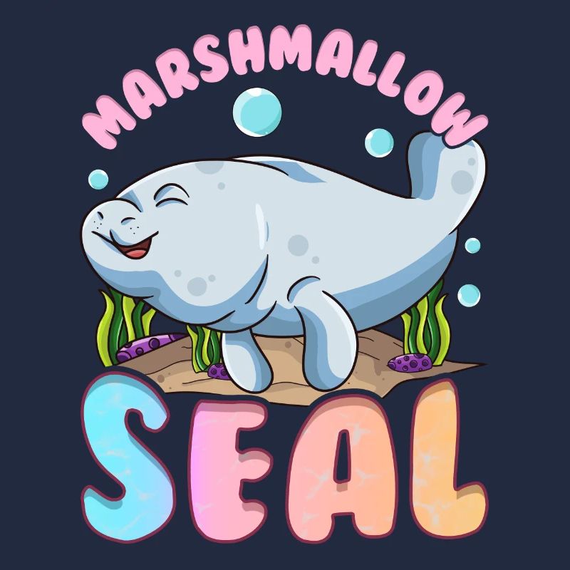 Nette u. Lustige Manatis der Eibisch-Robben-Ozean