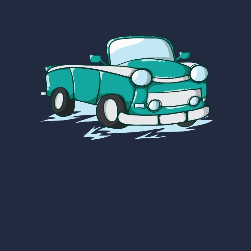 Auto Trabi en bande dessinée