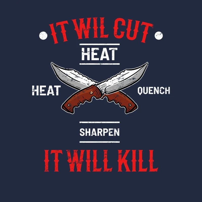 couteau forgé de forge