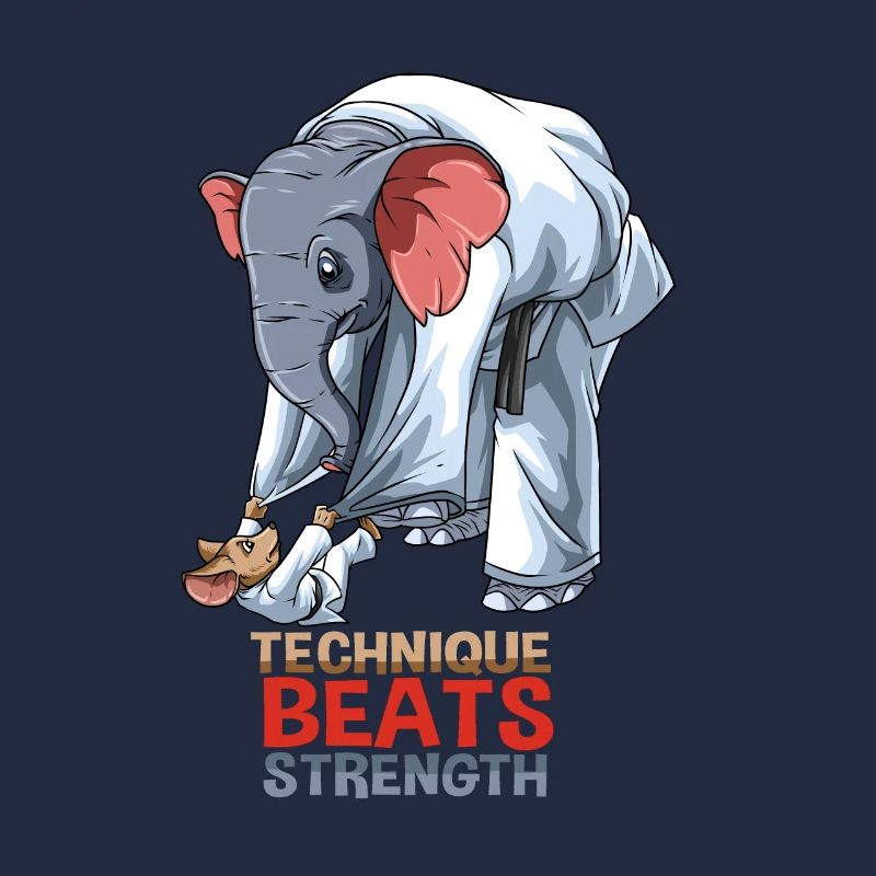 Souris vs éléphant - BJJ Jiu-Jitsu, Grappling and