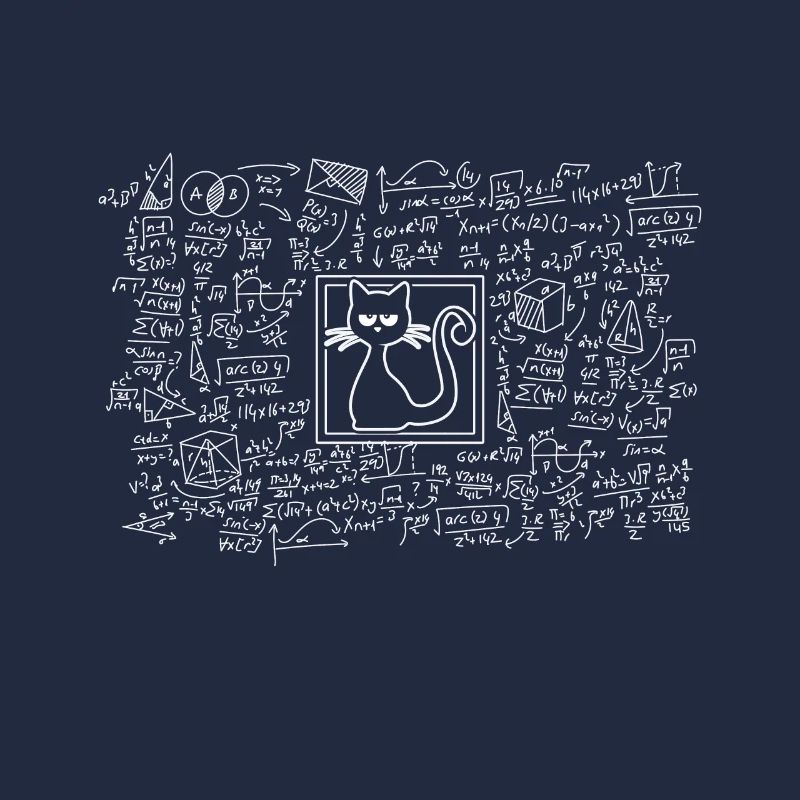 Schrodinger's cat box Funny Science Nerd P