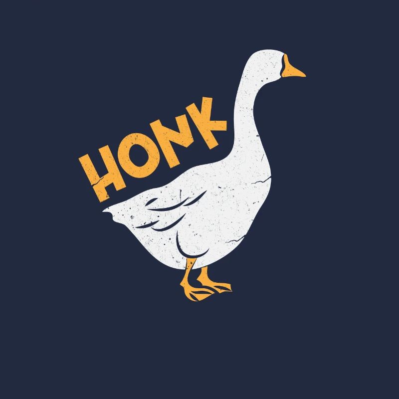 Honk Gans Meme Vogel Gänse Geschenk