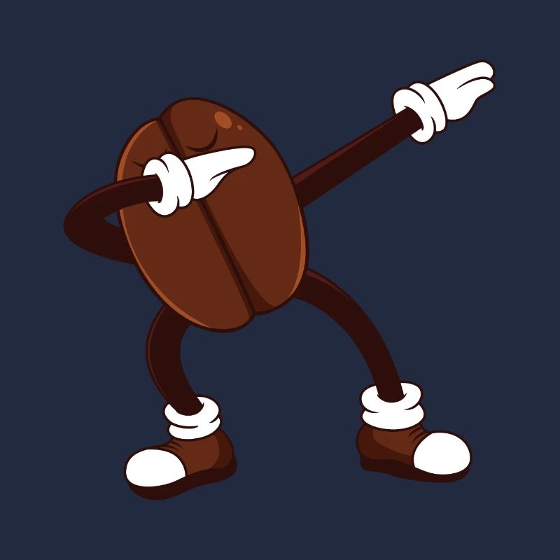 Dabbing Kaffeebohne