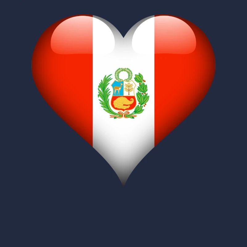 peruvian Heart Peru Flag