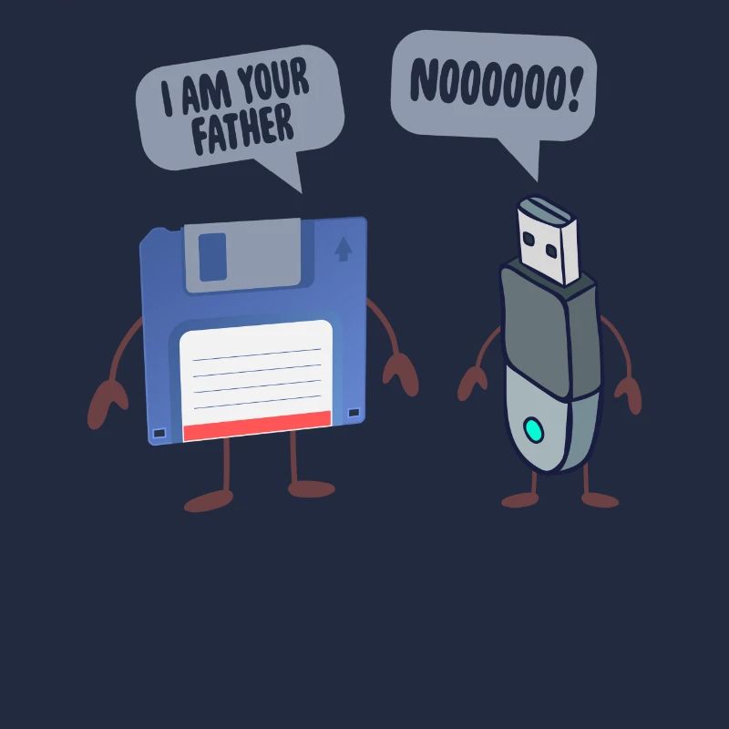 I AM YOUR FATHER USB Floppy Disk Funny Computer