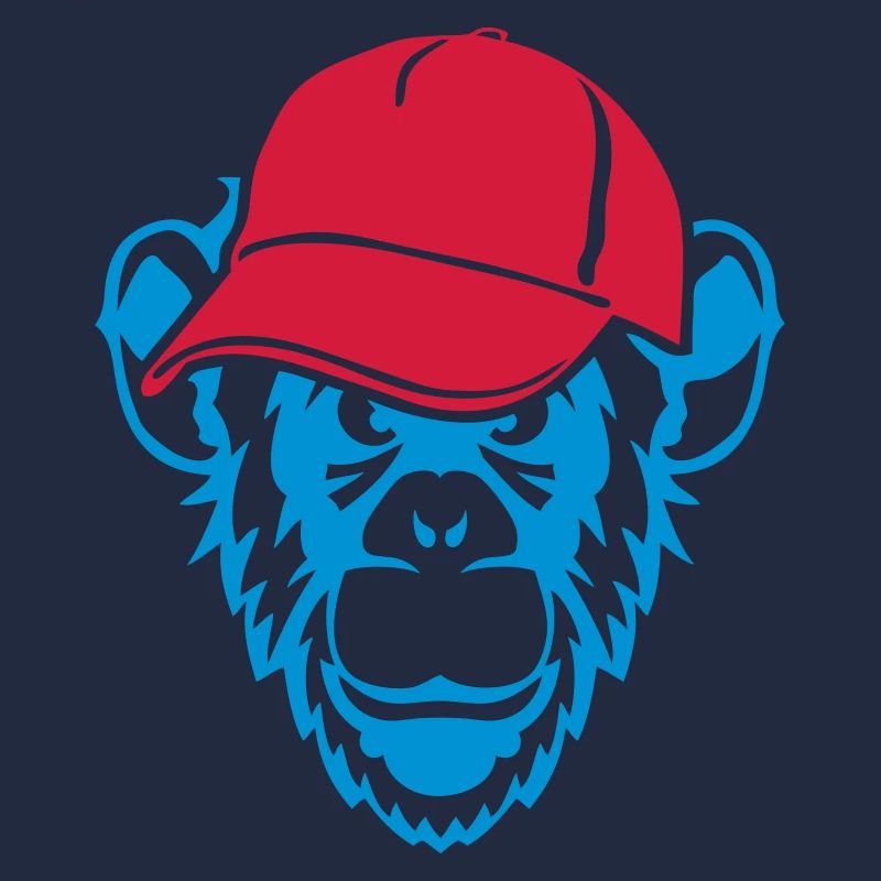 monkey wild animal cap