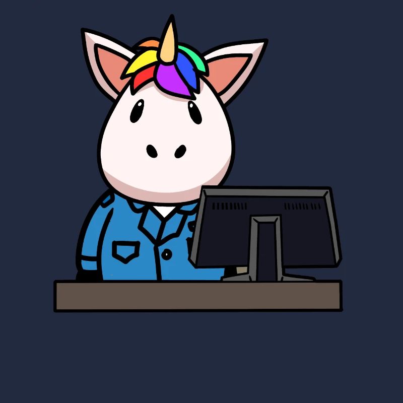 Einhorn Berufe Job Arbeitsbereich Einsatz Gewerbe