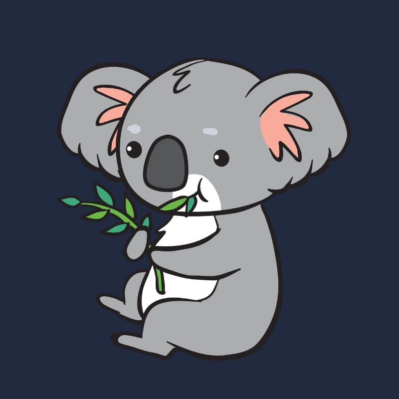 Koala - eats eucalyptus