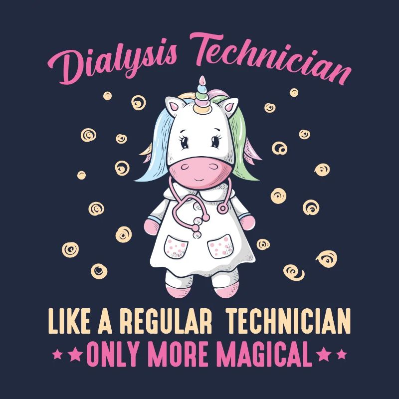 Dialyse Techniker Einhorn Schwester Nephrologe