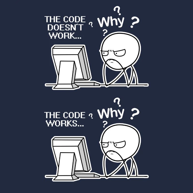 The Code Doesnt Work Coding Coder Gift