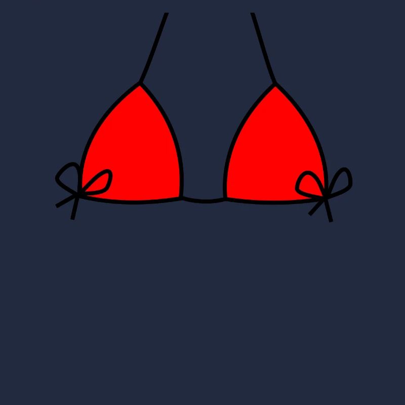 Maillot de bain bikini bikini rouge carnaval