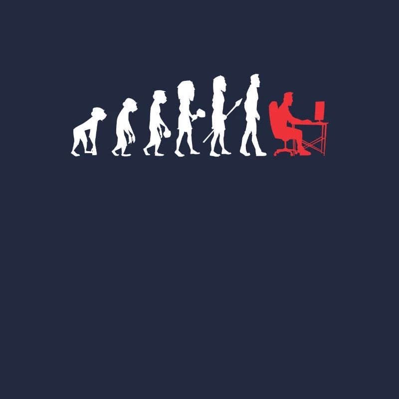 Gamer Evolution Gaming Nerd Zocker Computer