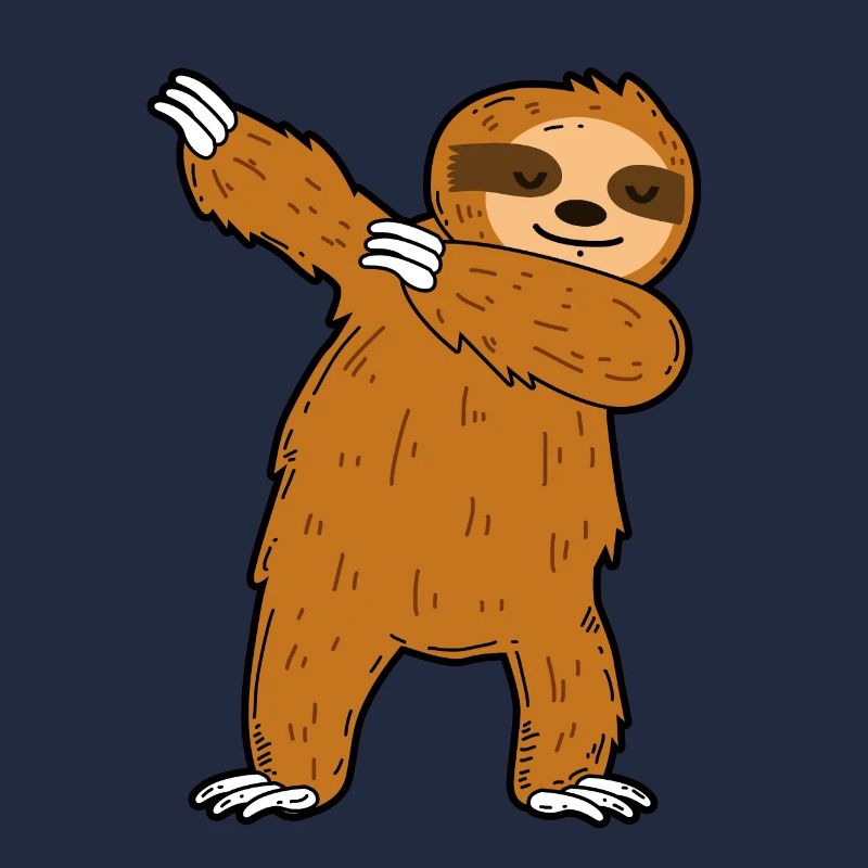 Dabbing sloth