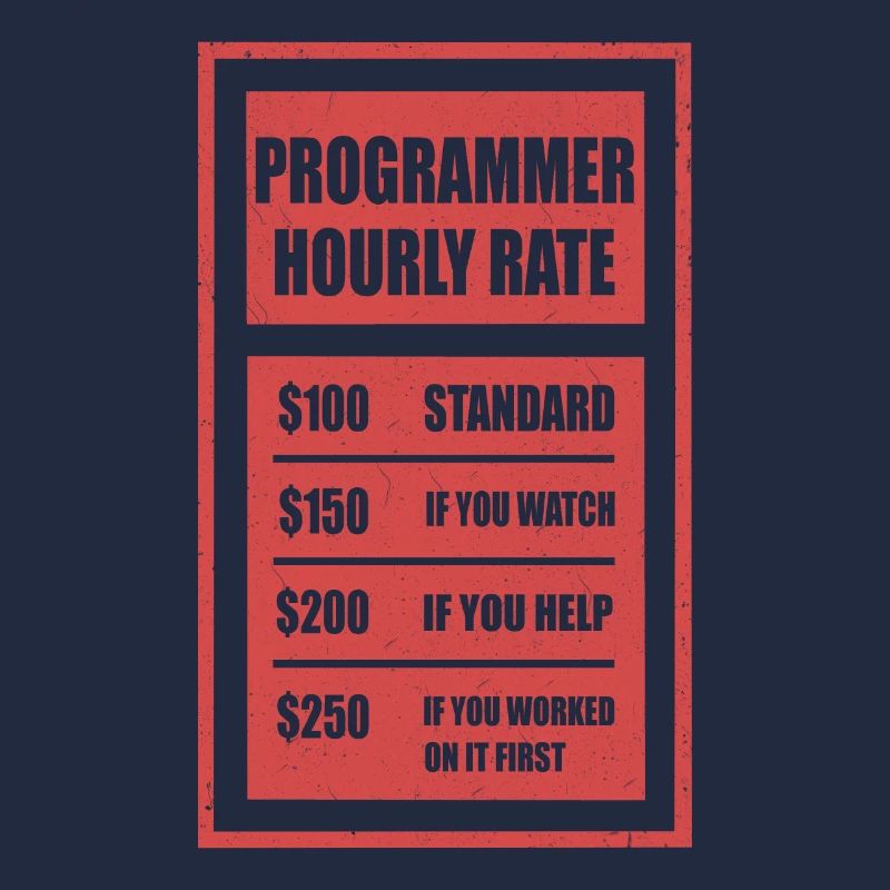 Programmer hourly rate programmer
