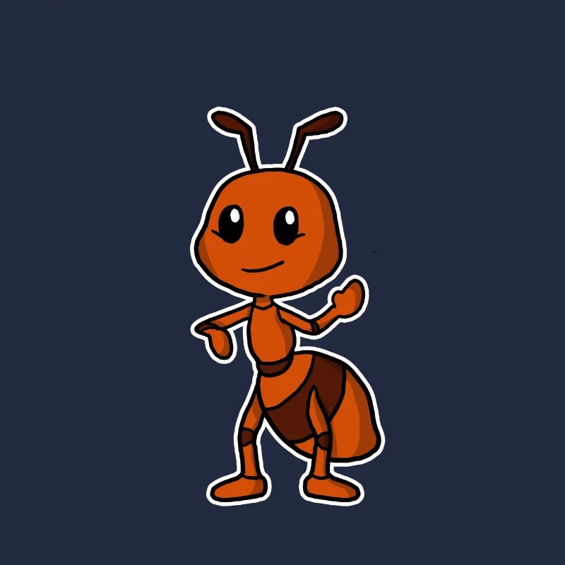 Douce fourmi insecte