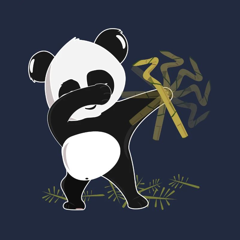 dabbing Panda - Bambus Pandabär Geschenk