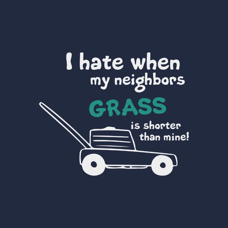 Mähen Sie das Gras
